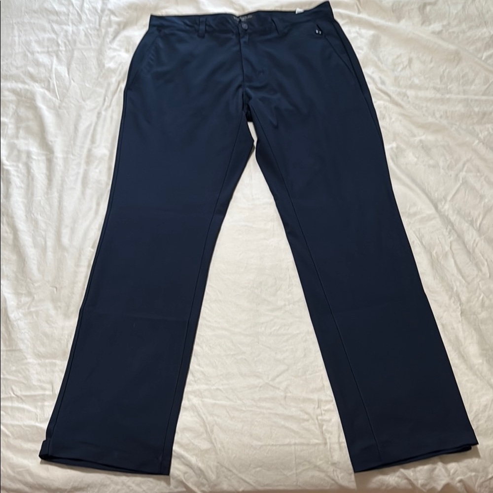 Banana Republic Blue Dress Pants Classic Straight-Leg